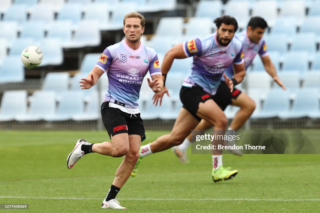 Cronulla Sharks Training Session