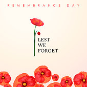 Remembrance Day Lest We Forget