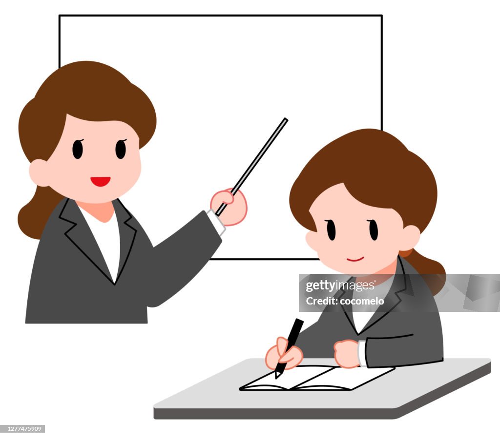 Woman Teacher And Woman Student High Res Vector Graphic Getty Images woman-teacher-and-woman-student-high-res-vector-graphic-getty-images