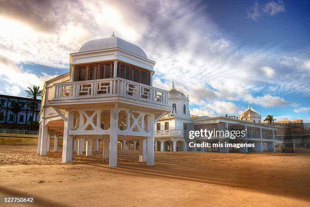 creek - playa de la caleta stock pictures, royalty-free photos & images