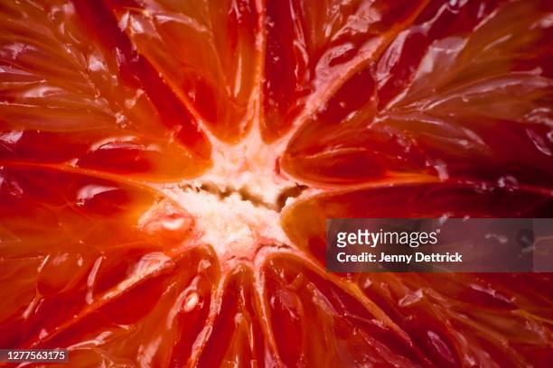 blood orange - bloedsinaasappel stockfoto's en -beelden