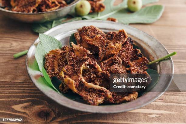 close-up dry fig - fig stock pictures, royalty-free photos & images
