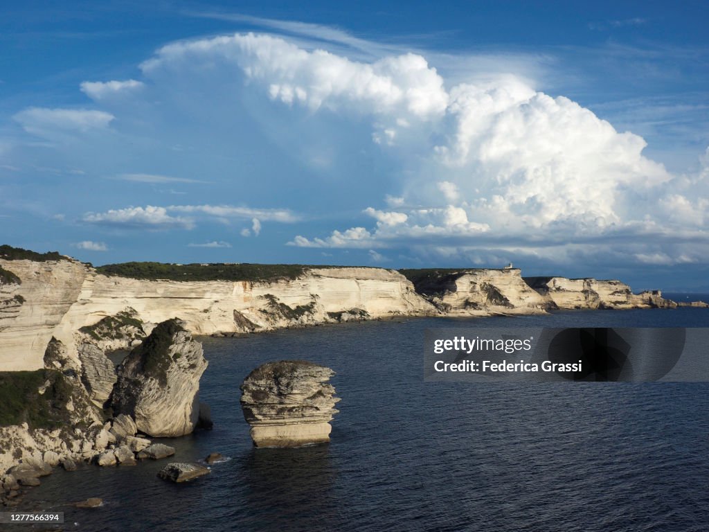 Capo Pertusato and Grain de Sable (Sand Grain), Bonifacio, Corsica