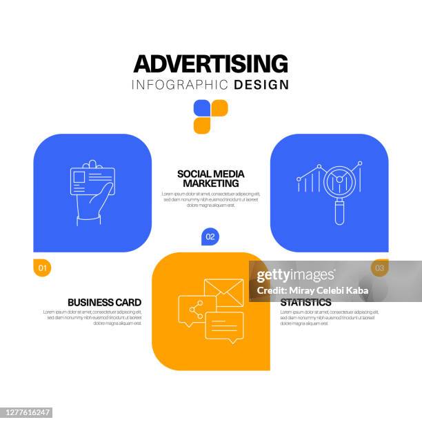 advertising infographic design concept - feedback-loop-infographic stock illustrations