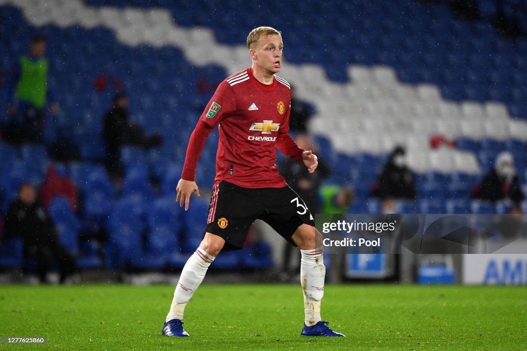 Brighton And Hove Albion v Manchester United - Carabao Cup Fourth Round