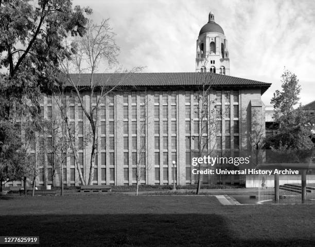 Cecil H. Green Library , Stanford University, Palo Alto, California, USA, Historic American Buildings Survey.