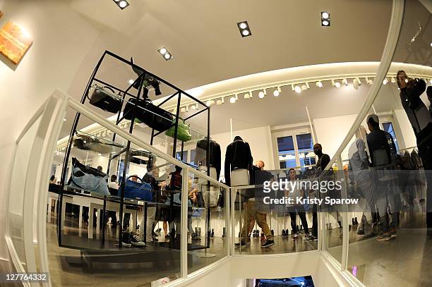 Chrome Hearts and Colette celebrate the launch of the Pete Punk collection at the Colette store on September 30, 2011 in Paris, France.
