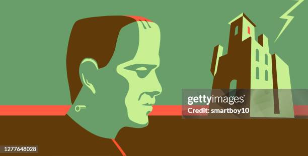 ilustrações de stock, clip art, desenhos animados e ícones de frankenstein’s monster - frankenstein