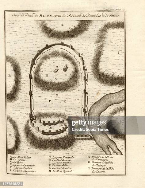 Romulus Rome Map Map Monde Photos and Premium High Res Pictures - Getty Images