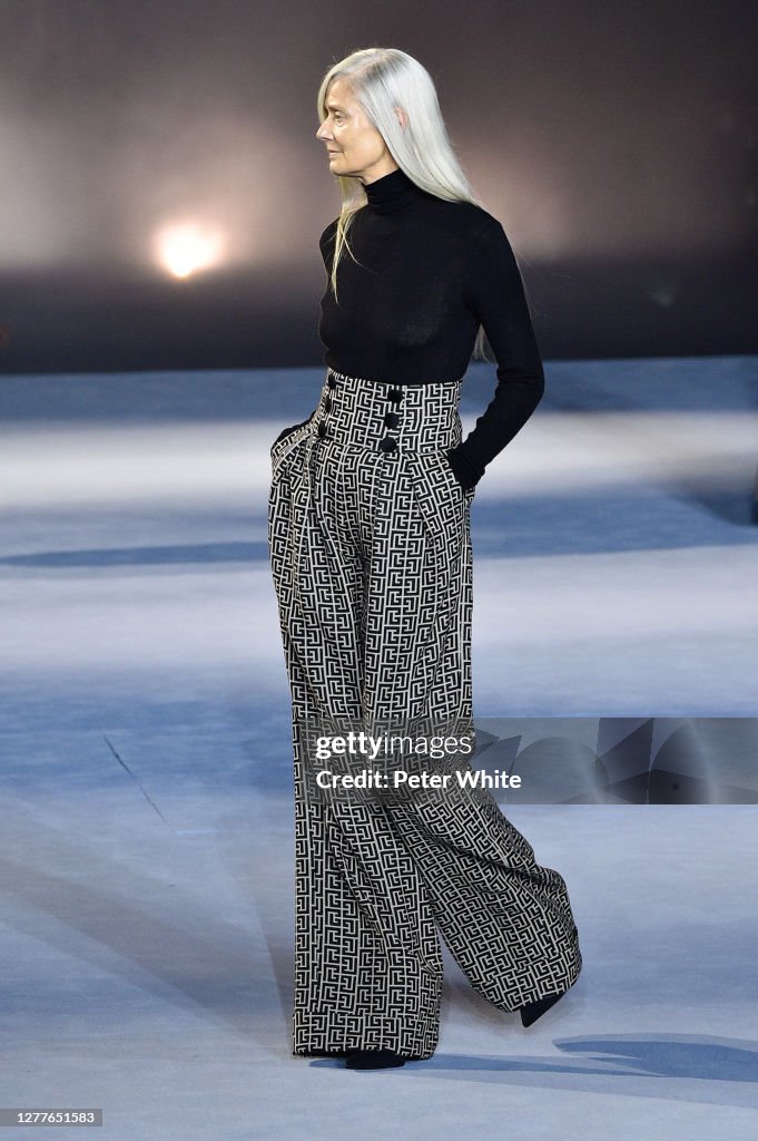 Balmain : Runway - Paris Fashion Week - Womenswear Spring Summer 2021