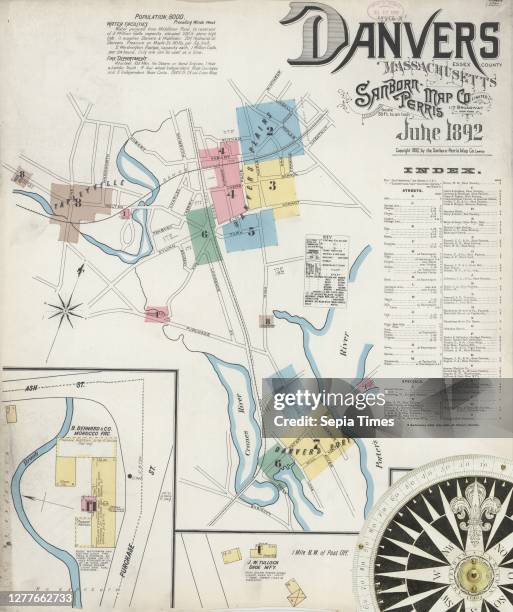 Danvers Map 2,168 Danvers Stock Photos, High-Res Pictures, and Images - Getty Images