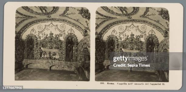 Ossuary Rome 19 Santa Maria Della Concezione Dei Cappuccini Stock Photos, High-Res ...