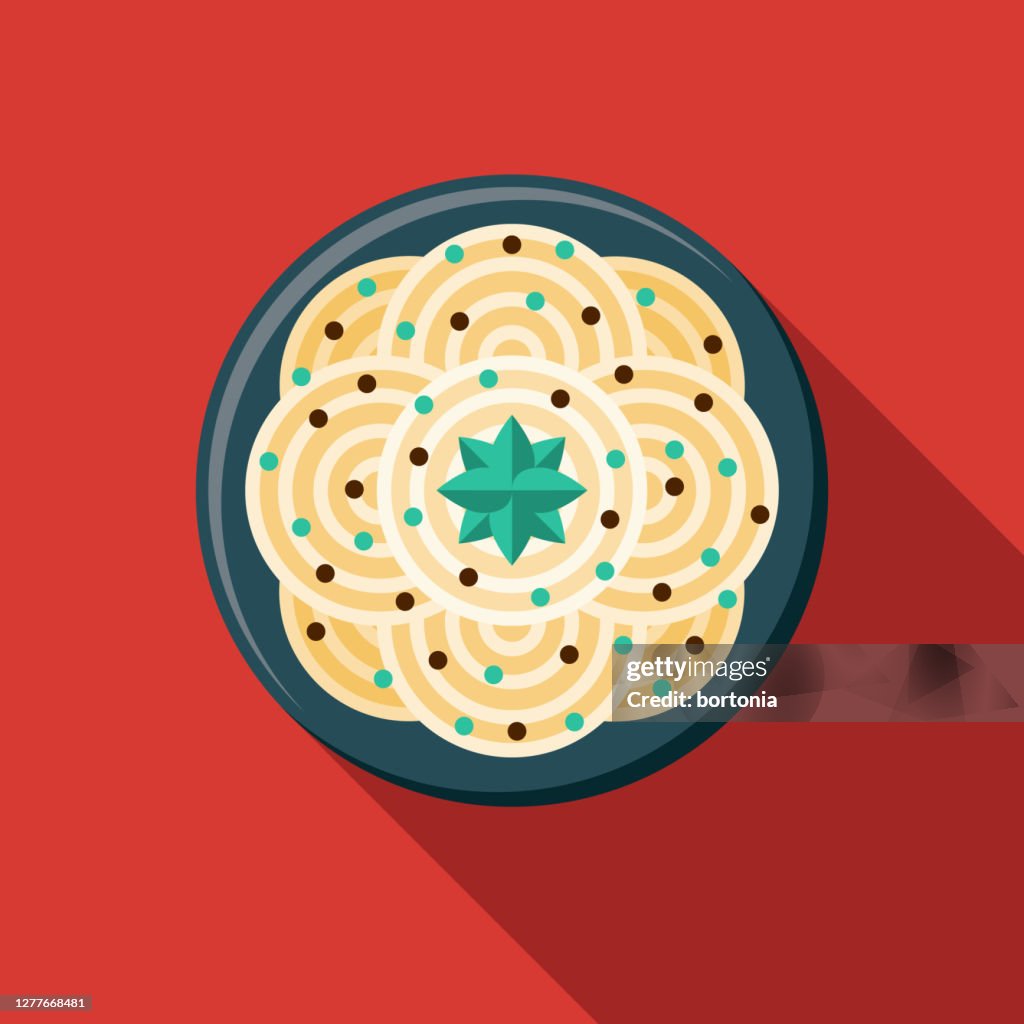 Fettuccine Alfredo Food Icon