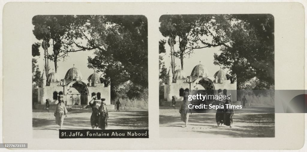 Jaffa. Fontaine Abou Nadoud, De Wereld-Toerist, 1900 - 1940