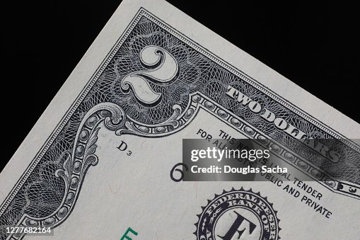 Two dollar bill ($2) Two dollar bill ($2)