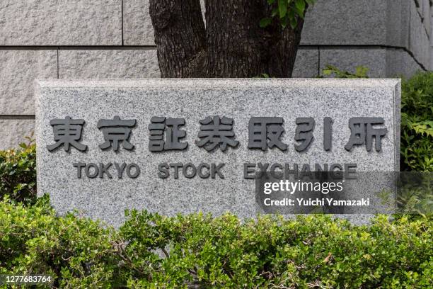 General view of the Tokyo Stock Exchange is pictured on October 01, 2020 in Tokyo, Japan. Japan's Tokyo Stock Exchange has suspended all trading...