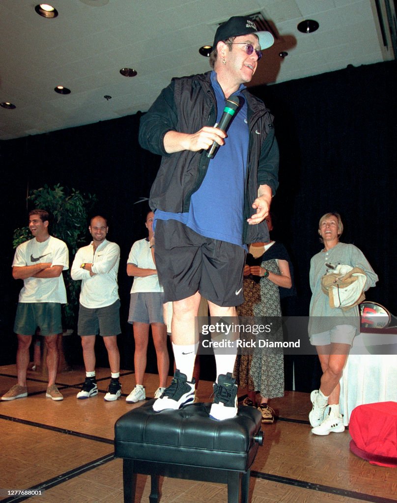 Elton John - Billie Jean King - Smash Hits - The Summit Houston Texas, 09-12-1996