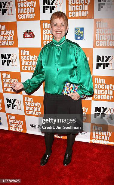 Catherine Wyler attends the 2011 New York Film Festival opening night screening of "Carnage" at Alice Tully Hall, Lincoln Center on September 30,...