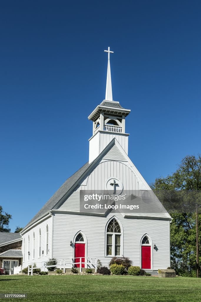 Two Ridges Charming Two Ridges Presbyterian Church in Ohio. News Photo - Getty Images