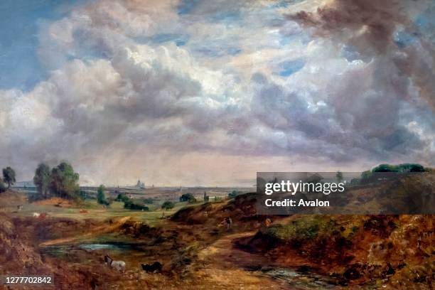 Hampstead Heath, John Constable, circa 1830.