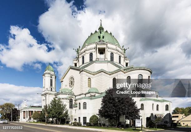 Our Lady of Victory Basilica exterior in Lackawanna.