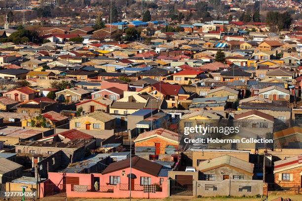 Houses in Soweto Township, Johannesburg, South Africa