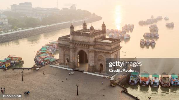 Sunrise. Gateway to India. Mumbai. India.