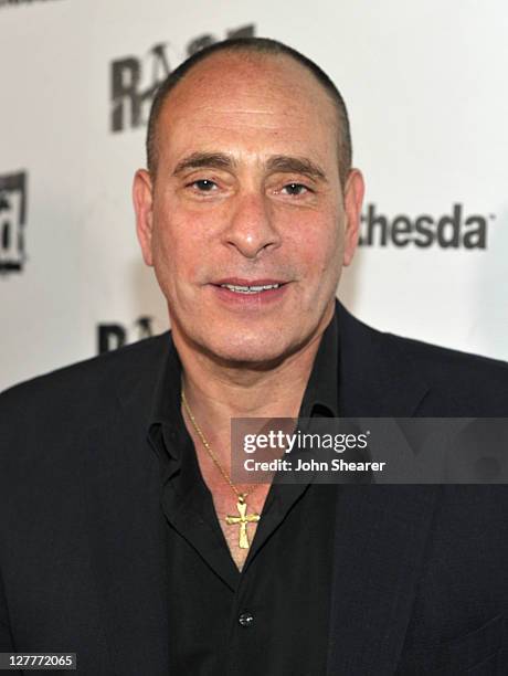 Actor Nestor Serrano arrives at RAGE Official Launch Party at Chinatown’s Historical Central Plaza on September 30, 2011 in Los Angeles, California.