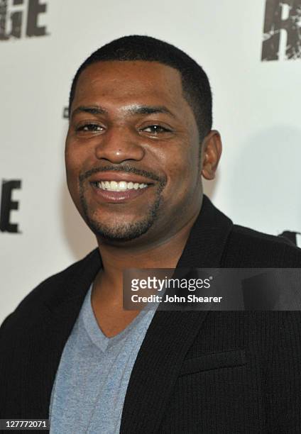 Actor Mekhi Phifer arrives at RAGE Official Launch Party at Chinatown’s Historical Central Plaza on September 30, 2011 in Los Angeles, California.