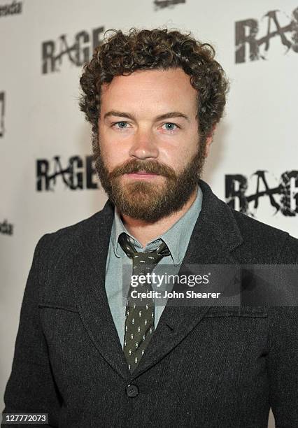 Actor Danny Masterson arrives at RAGE Official Launch Party at Chinatown’s Historical Central Plaza on September 30, 2011 in Los Angeles, California.