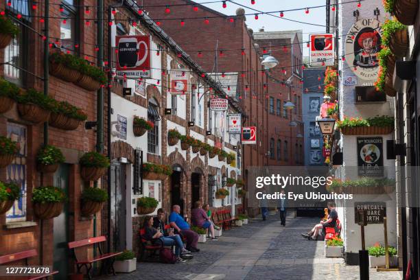 Ireland, North, Belfast, Cathedral Quarter, Exterior of the the Duke of york pub in Commercial Court.