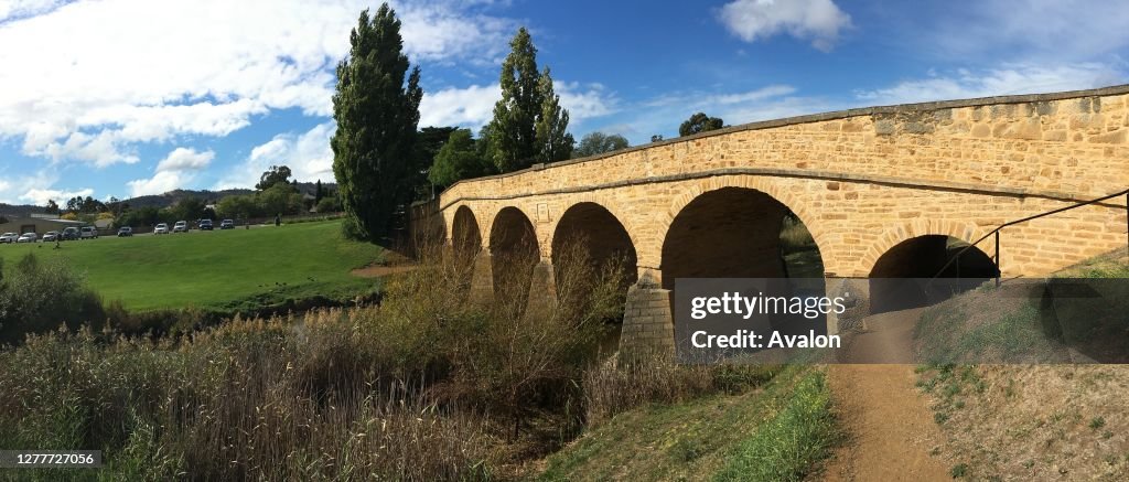 Richmond Bridge Tasmania Australia.