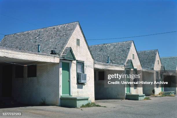 Green Gables Motel, Amarillo, Texas, USA, John Margolies Roadside America Photograph Archive, 1977.