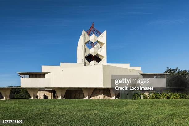 Annie Pfeiffer Chapel designed by Frank Loyd Wright for Florida Southern College.