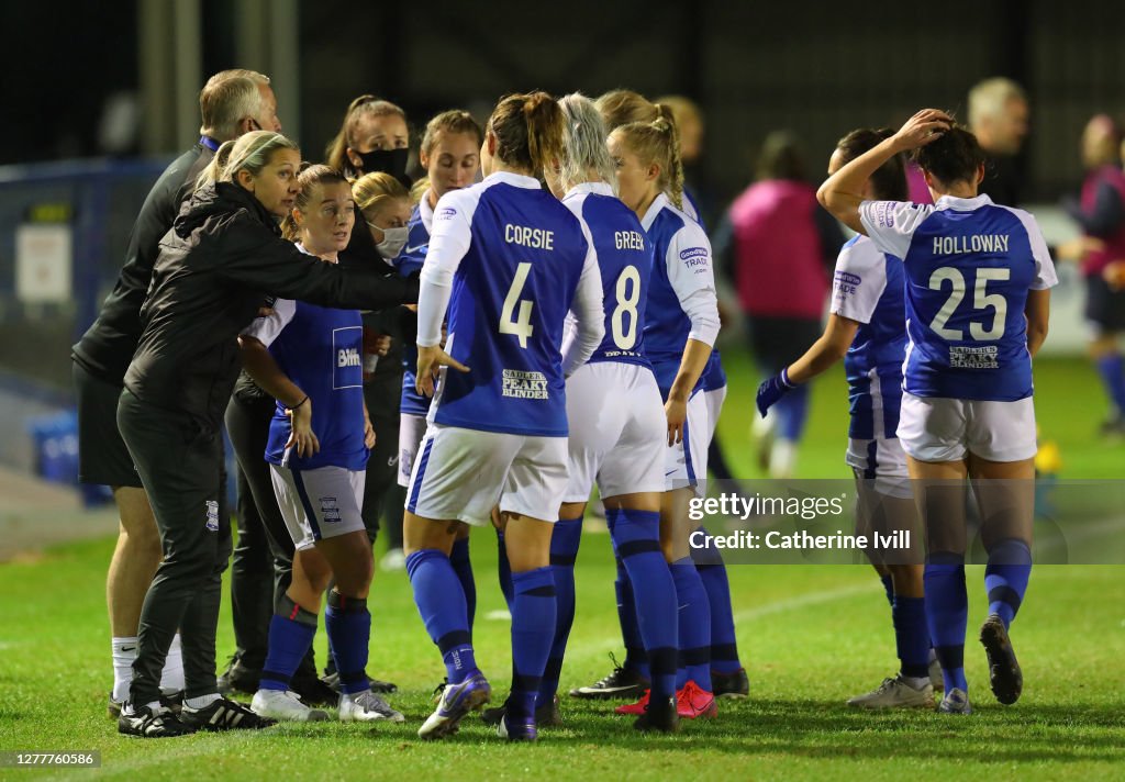 Birmingham City v Everton - Vitality Women's FA Cup: Semi Final