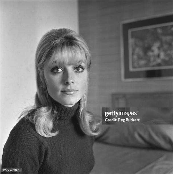 American actress Sharon Tate , UK, 25th March 1966.