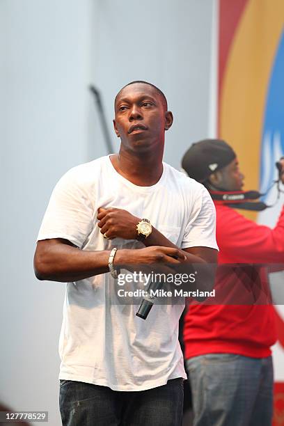Dizzee Rascal 2012 114 Coca Cola Launches London 2012 Olympic Torch Relay Nomination ...