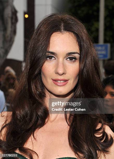 Actress Paz Vega arrives at the "Super 8" Los Angeles Premiere held at Regency Village Theatre on June 8, 2011 in Westwood, California.