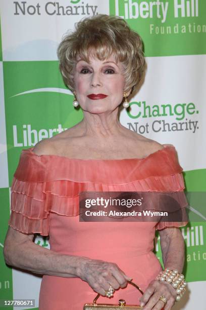 Karen Sharpe-Kramer at The Liberty Hill's Upton Sinclair Awards Dinner at The Beverly Hilton hotel on May 11, 2011 in Beverly Hills, California.