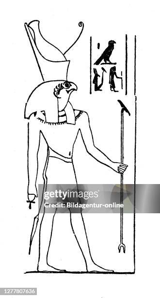 Horus, also Horos, Hor, was a main god in the early mythology of ancient Egypt. Originally a heavenly god, he was also a king god, a world or light...