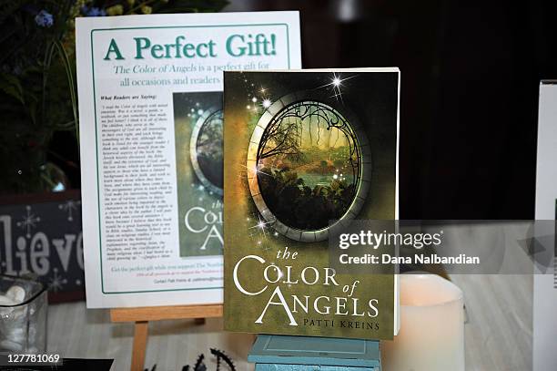 The Color of Angels book signing at Caffe Ladro on June 4, 2011 in Edmonds, Washington.