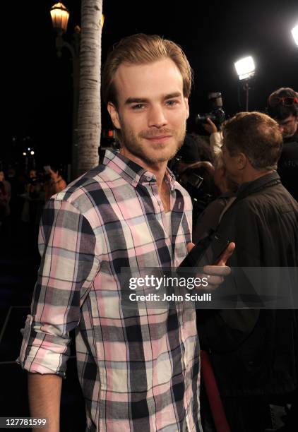 Actor David Gallagher attends the Samsung Infuse 4G For AT&T Launch Event Featuring Nicki Minaj held at Milk Studios on May 12, 2011 in Hollywood,...