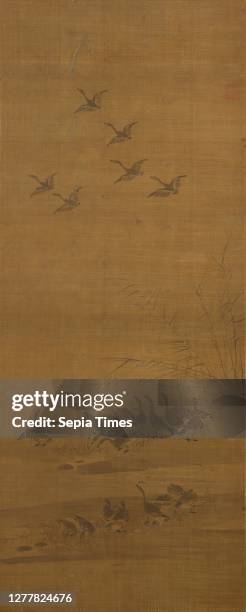 Japanese Goose Reed 90 Nanbokucho Period Stock Photos, High-Res Pictures, and Images ...