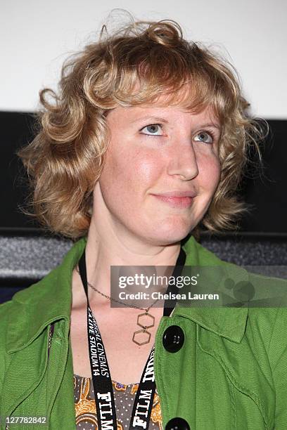 Director Trish Sie attends "Eclectic Mix" Q & A during 2011 Los Angeles Film Festival held at the Regal Cinemas L.A. LIVE on June 18, 2011 in Los...