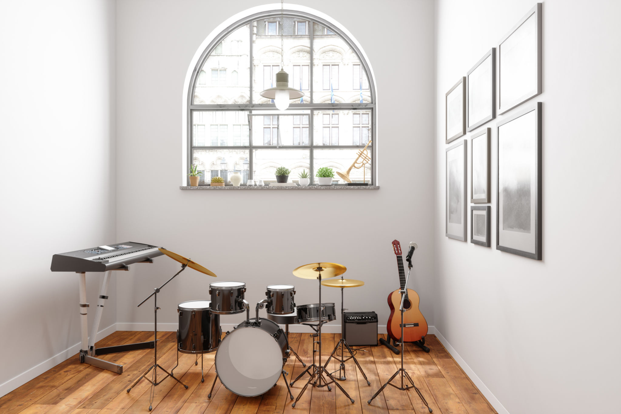 rehearsal room