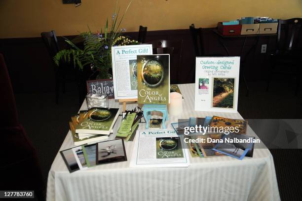 The Color of Angels book signing at Caffe Ladro on June 4, 2011 in Edmonds, Washington.