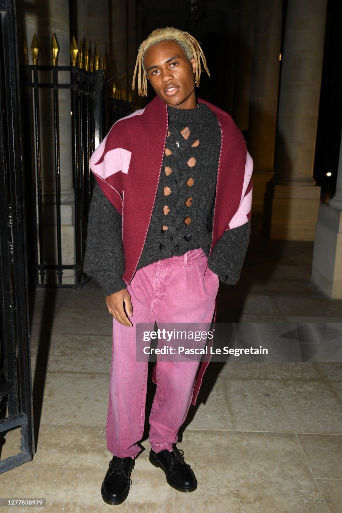 Kailand Morris attends the Isabel Marant Womenswear Spring/Summer ...