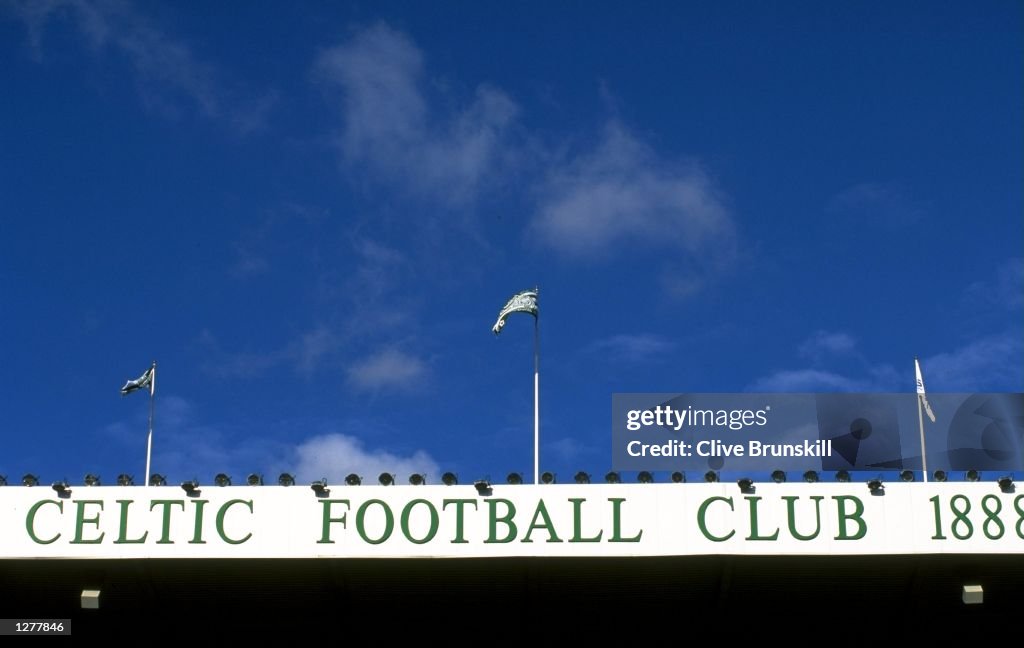 12 Sep 1998: General view of the Celtic Park stadium during the Scottish Premeir League match betwe