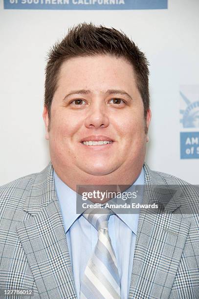 Chaz Bono arrives at the ACLU of Southern California's 17th Annual Law Luncheon at the Wilshire Grand Hotel on June 16, 2011 in Los Angeles,...