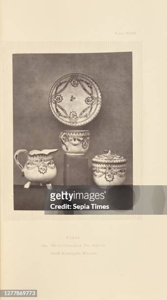 Tea service; William Chaffers ; London, England, Europe; 1871; Woodburytype; 12.2 x 9.3 cm .